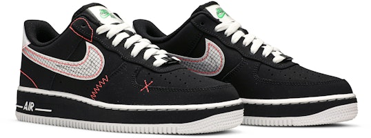 나이키 에어포스 1 '07 LV8 '크림슨 노출 스티칭' CU6646-001 Cheap 나이키 에어포스 1 '07 LV8 '크림슨 노출 스티칭' CU6646-001