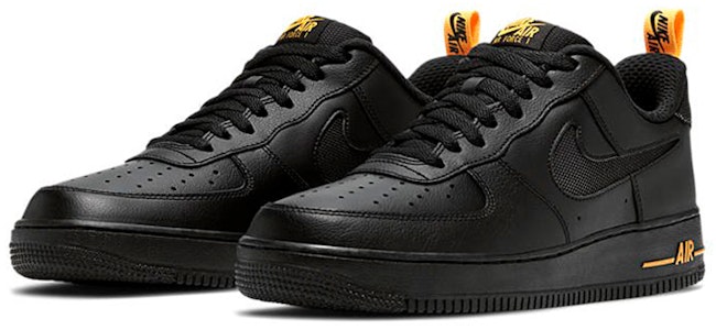 耐吉 Air Force 1 Low "Cut-Out" 黑橙 Lookbook 耐吉 Air Force 1 Low "Cut-Out" 黑橙