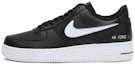Buy Nike Air Force 1 '07 LV8 'Cut Out Swoosh - Hitam Putih' CZ7377-001