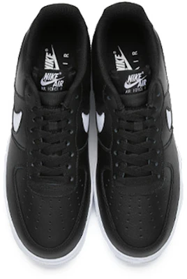 Nike Air Force 1 '07 LV8 'Cut Out Swoosh - Hitam Putih' CZ7377-001 Lookbook Nike Air Force 1 '07 LV8 'Cut Out Swoosh - Hitam Putih' CZ7377-001