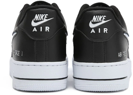 Nike Air Force 1 '07 LV8 'Cut Out Swoosh - Hitam Putih' CZ7377-001 Shop Nike Air Force 1 '07 LV8 'Cut Out Swoosh - Hitam Putih' CZ7377-001