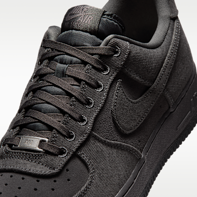 Sizing Nike Air Force 1 ''07 LV8 "Denim" Anthracite/Gris Cendré/Argent Métallique. IR0951-003