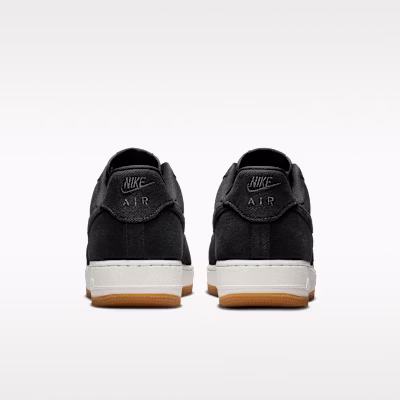 Nike Air Force 1 ''07 LV8 "Denim" Hitam/Kelabu Asap Gelap/Coklat Gum/Hitam IR0951-002 Details for Nike Air Force 1 ''07 LV8 "Denim" Hitam/Kelabu Asap Gelap/Coklat Gum/Hitam IR0951-002