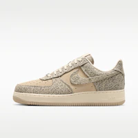 Nike Air Force 1 '07 LV8 "Denim" Desert Khaki/Light Khaki/Metallic Silver/Desert Khaki IR0951-201 Nike Air Force 1 '07 LV8 "Denim" Desert Khaki/Light Khaki/Metallic Silver/Desert Khaki IR0951-201