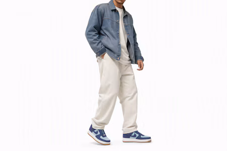 Order 耐克 Air Force 1 Low ''07 LV8 丹寧海軍藍舊藍 IR0951-400