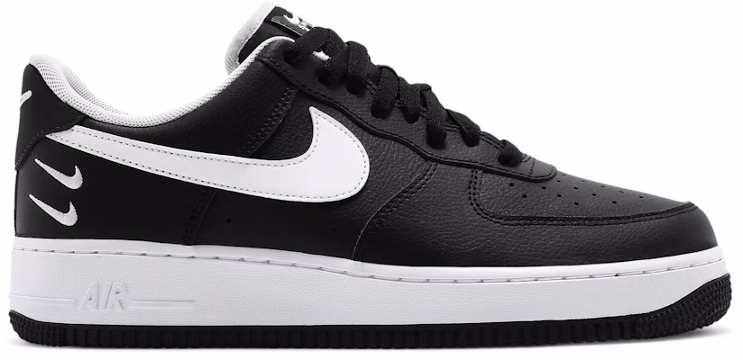 Nike Air Force 1 07 LV8 Double Swoosh Black White CT2300 001