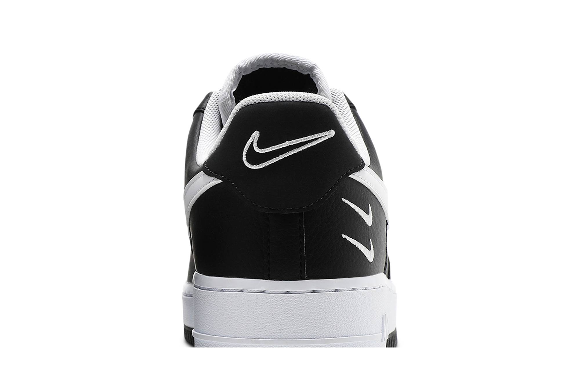 Sizing Nike Air Force 1 '07 LV8 'Double Swoosh - Hitam Putih' CT2300-001