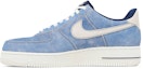 Lookbook Nike Air Force 1 '07 LV8 'Biru Berdebu' DH0265-400