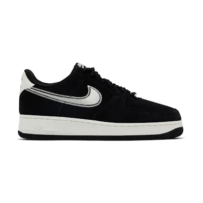 Nike Air Force 1 '07 LV8 'Embroidered Swoosh - Black Sail'
