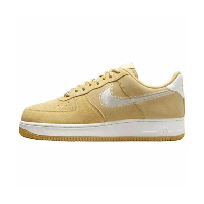 Nike Air Force 1 '07 LV8 'Embroidered Swoosh - Buff Gold'
