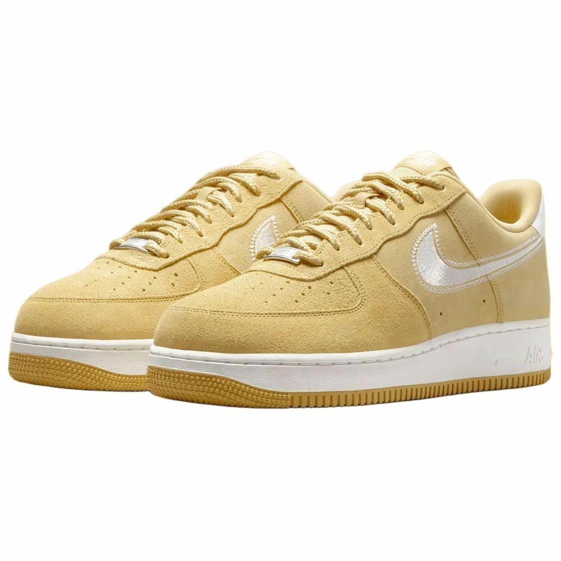 Order Nike Air Force 1 '07 LV8『刺繡Swoosh - Buff Gold』 HJ4465-700