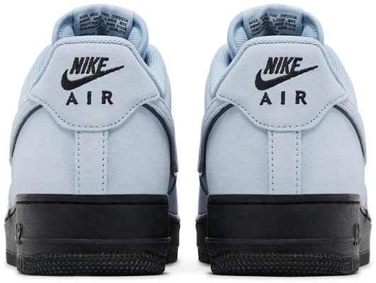 Nike Air Force 1 '07 LV8 'Light Armory Blue Suede' HQ1966-400 Details for Nike Air Force 1 '07 LV8 'Light Armory Blue Suede' HQ1966-400