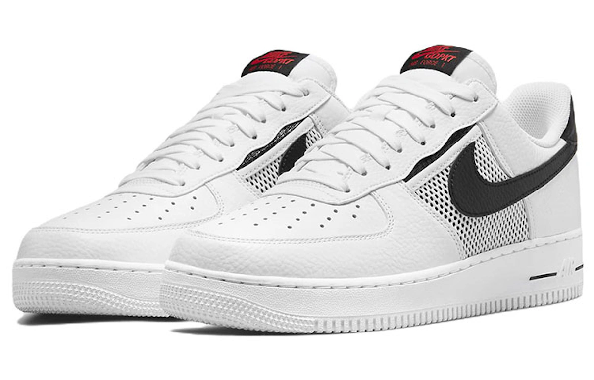 Nike Air Force 1 '07 LV8 'Mesh Pocket - White Black' DH7567-100