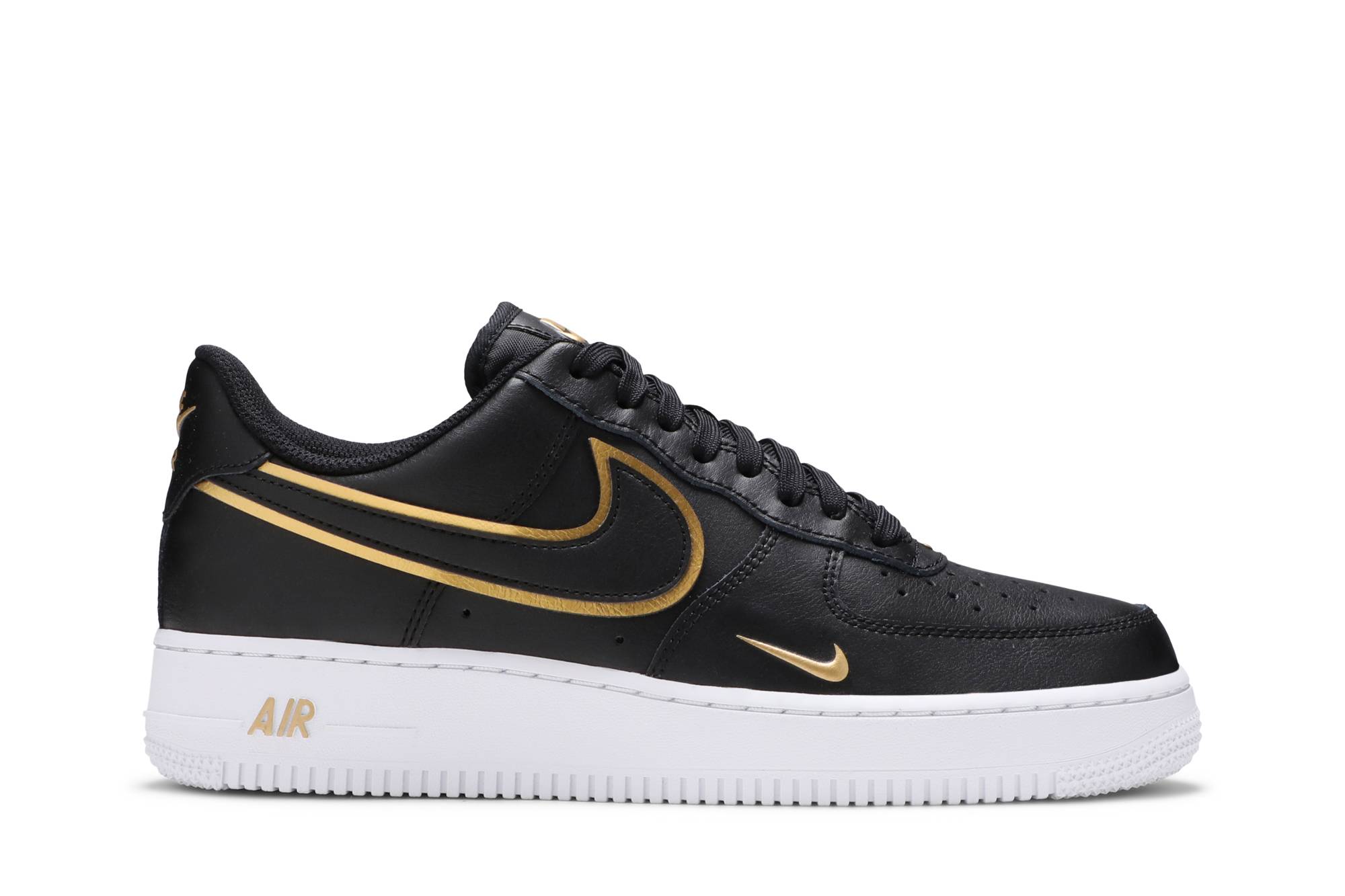 Nike Air Force 1 '07 LV8 'Metallic Swoosh Pack - Black'