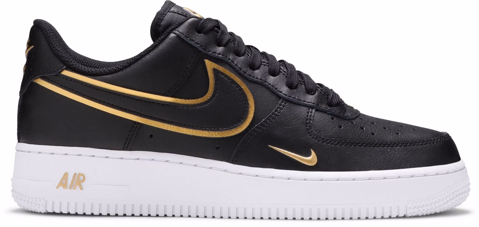 Black swoosh pack af1 sales