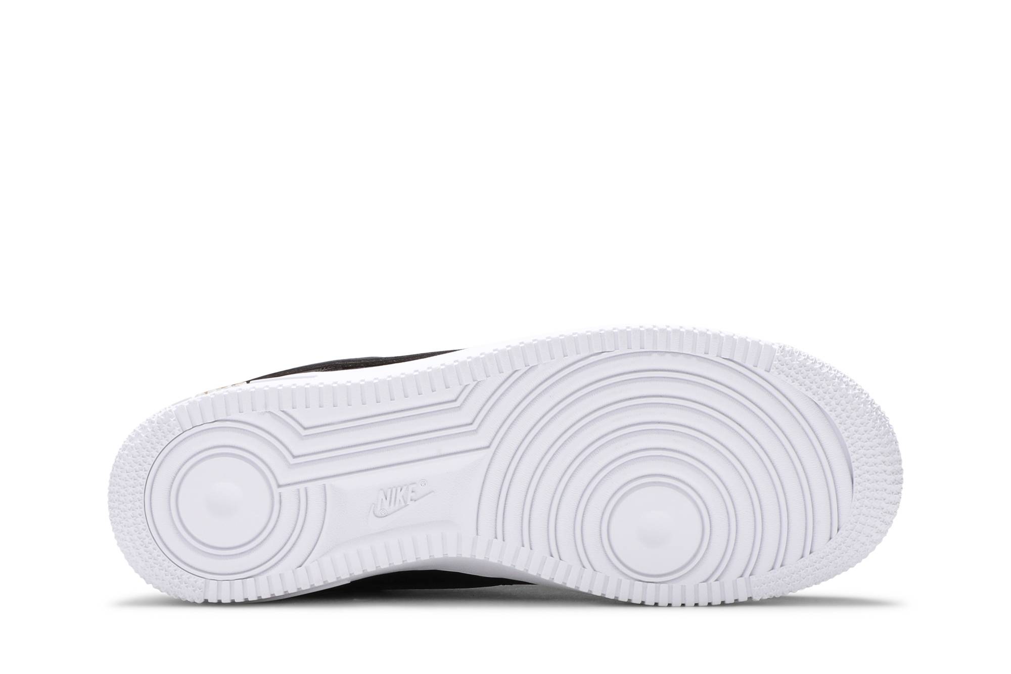 Nike Air Force 1 '07 LV8 'Metallic Swoosh Pack - Black' 圖 4