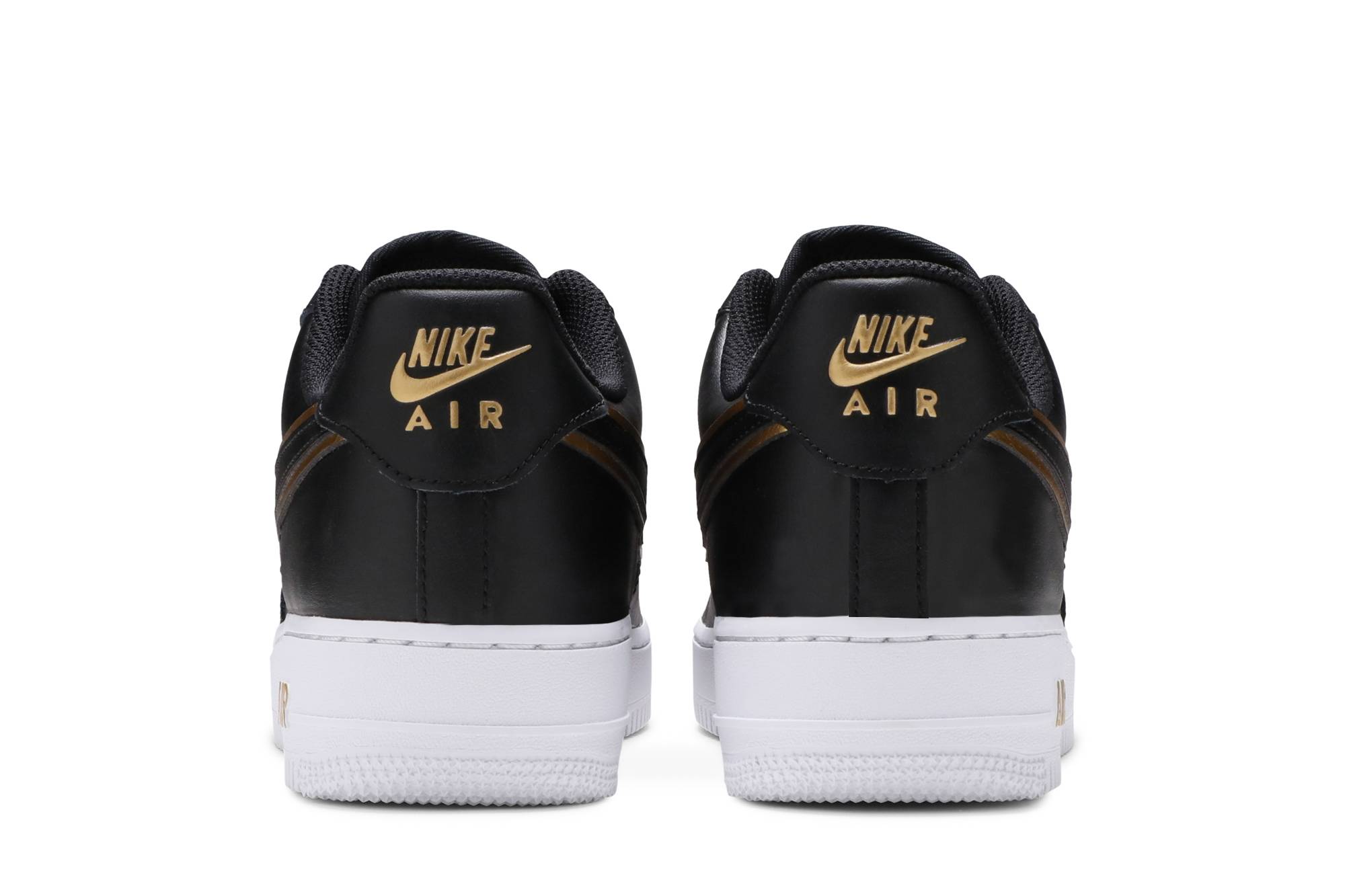 Nike Air Force 1 '07 LV8 'Metallic Swoosh Pack - Black' 圖 6