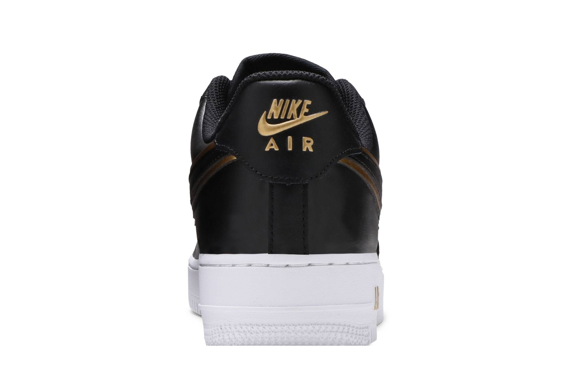 Nike Air Force 1 '07 LV8 'Metallic Swoosh Pack - Black' 圖 7