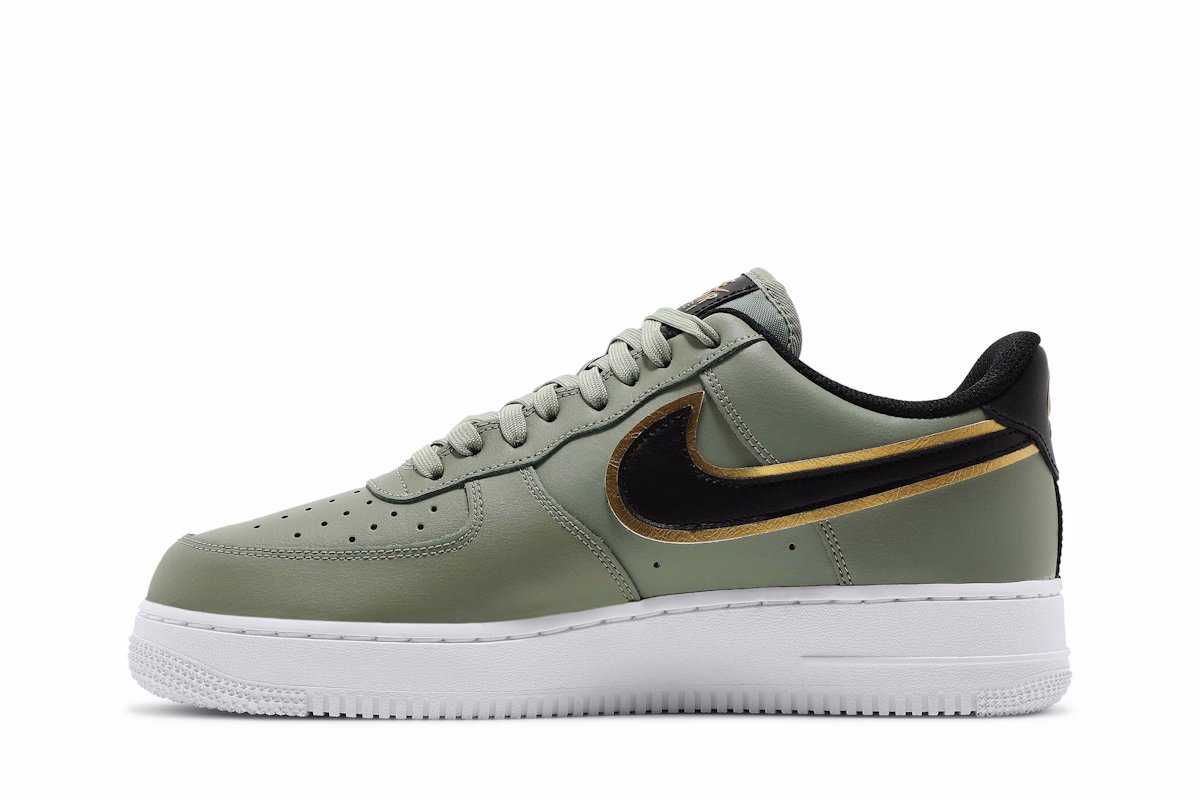 Nike Air Force 1 '07 LV8 'Metallic Swoosh Pack - Oil Green' DA8481-300