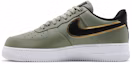Lookbook Nike Air Force 1 '07 LV8 'Pek Swoosh Metalik - Hijau Minyak' DA8481-300