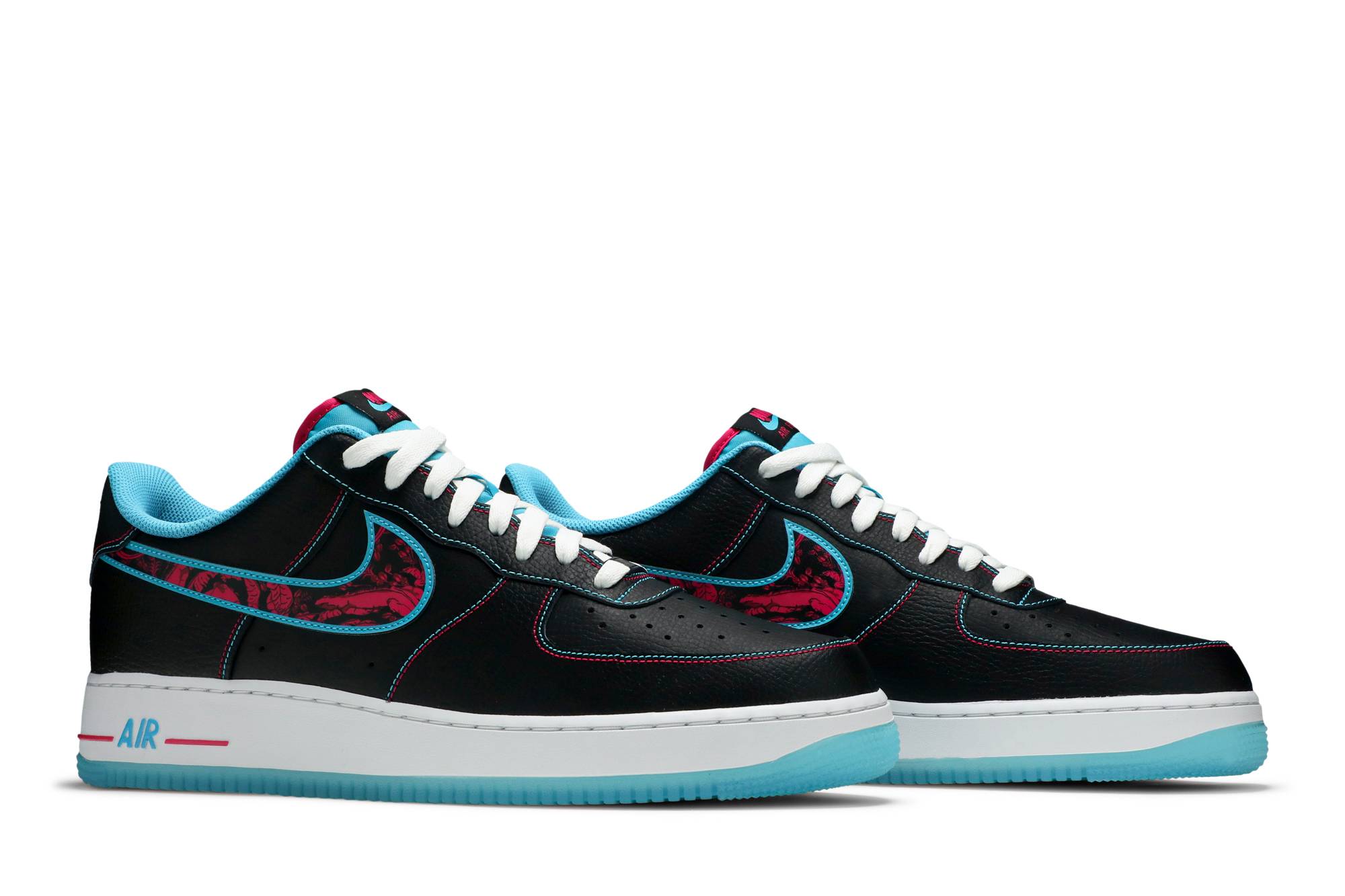 Cheap ナイキ エアフォース1 '07 LV8 "マイアミナイト" DD9183-001