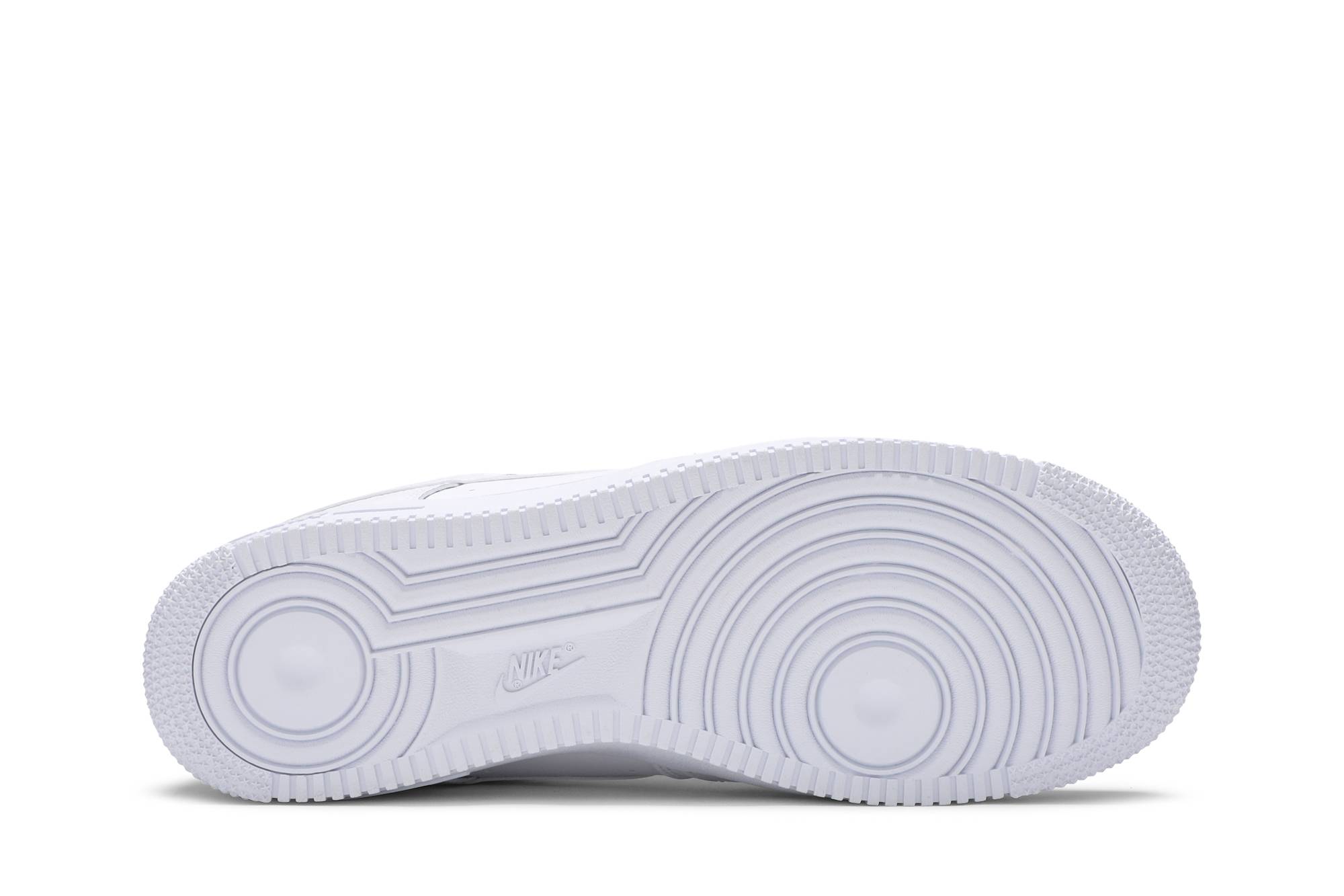 Shop Nike Air Force 1 '07 LV8 'Swoosh Desplazado - Blanco Triple' CK7214-100