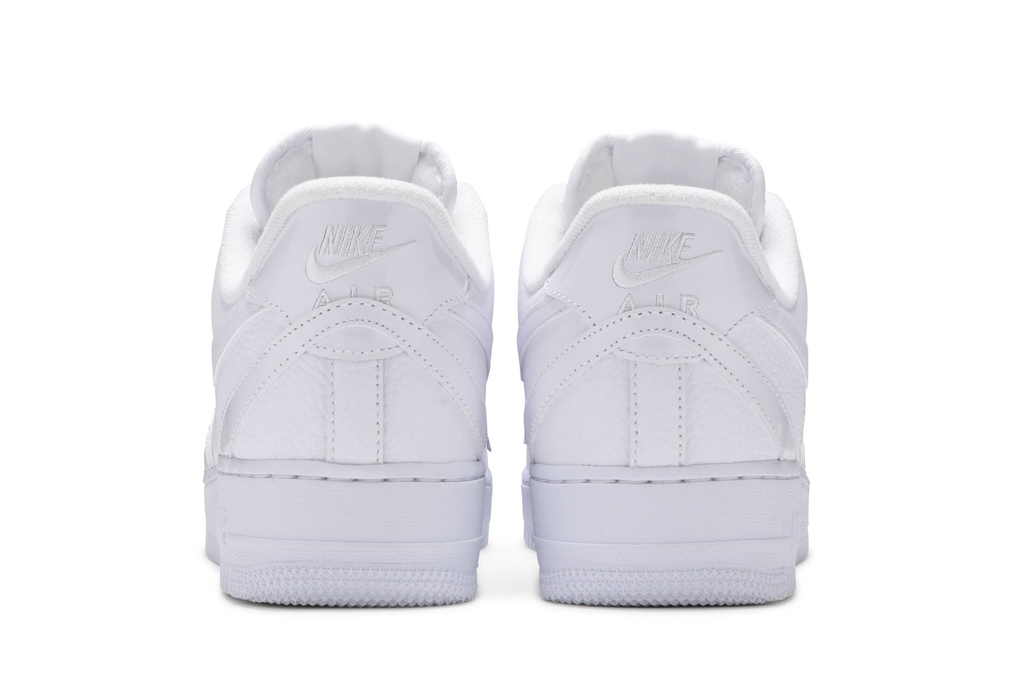 Details for Nike Air Force 1 '07 LV8 'Swoosh Desplazado - Blanco Triple' CK7214-100