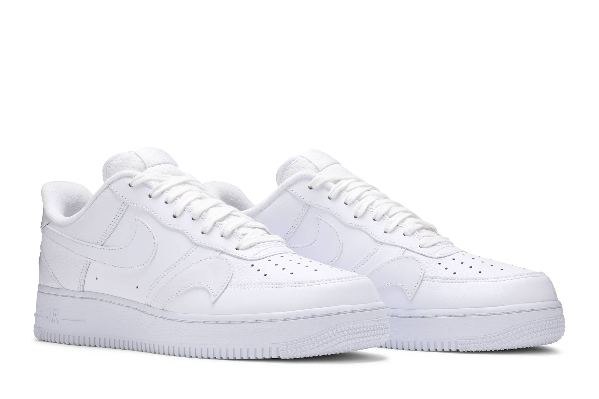 Cheap Nike Air Force 1 '07 LV8 'Swoosh Desplazado - Blanco Triple' CK7214-100
