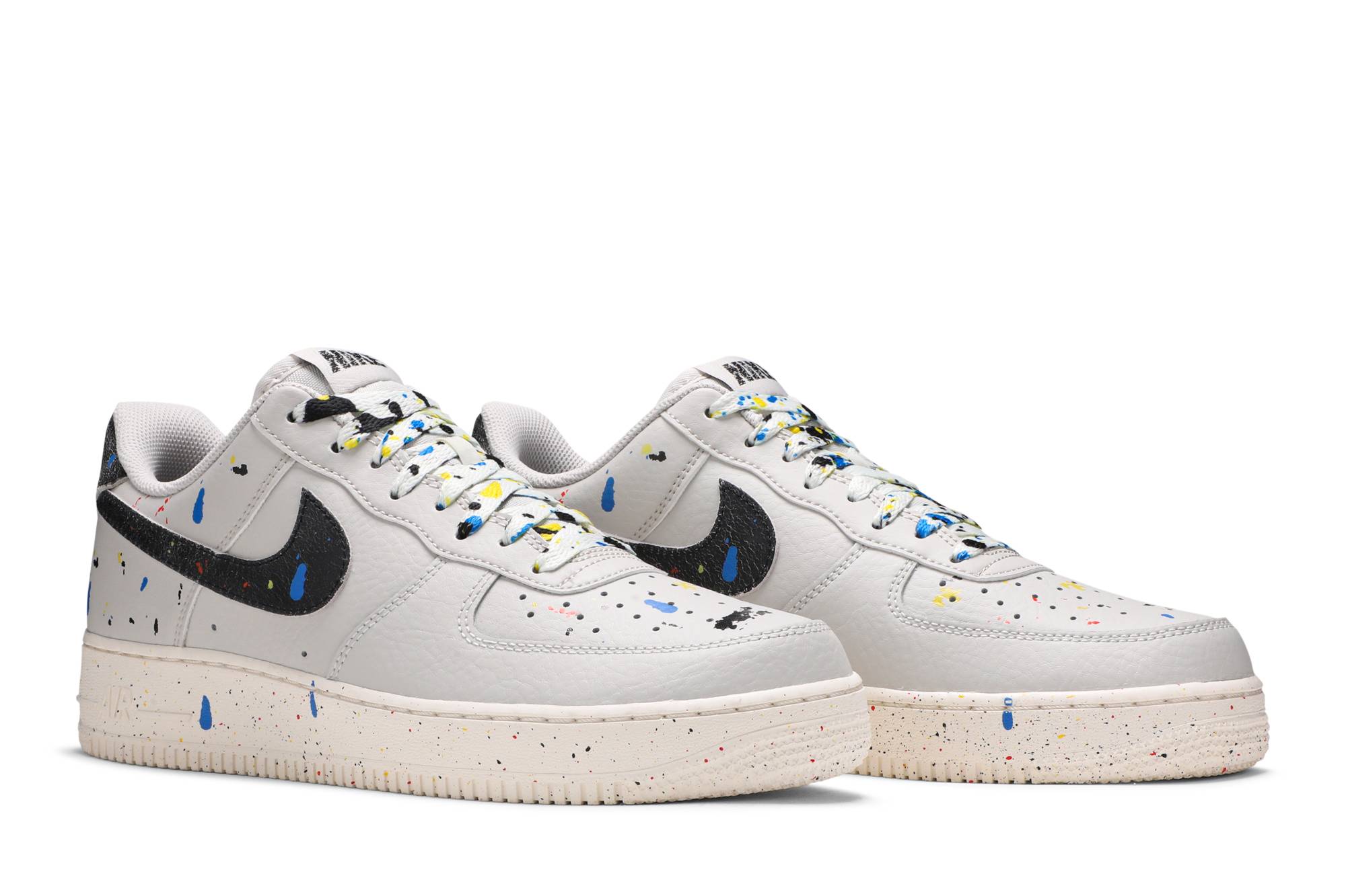 Nike Air Force 1 ’07 LV8 ‘Paint Splatter – Light Bone’ CZ0339-001