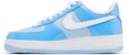 Nike Air Force 1 '07 LV8 'Psychic Blue Patent' Biru Paten Ajaib HV9405-400