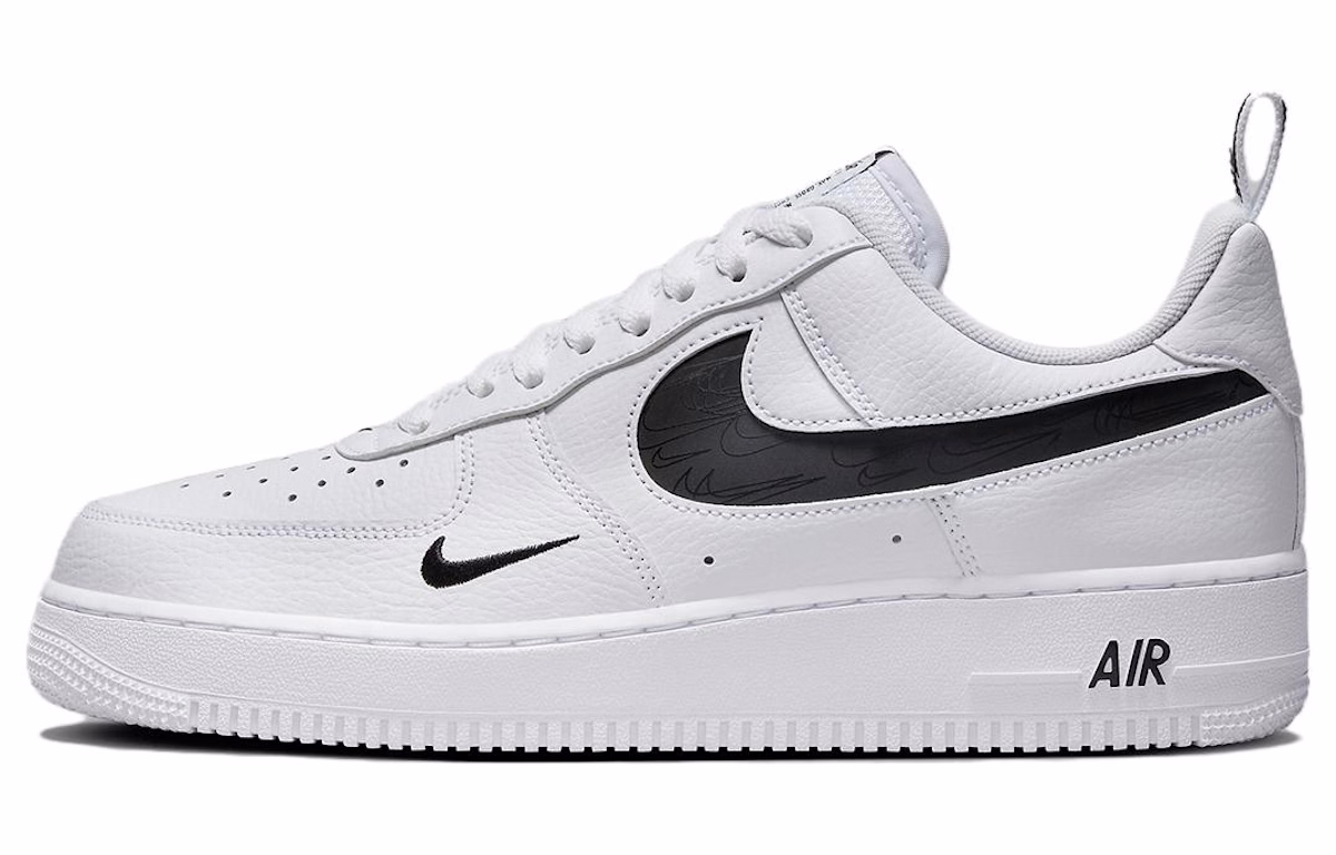 Nike Air Force 1 '07 LV8 'Reflective Swoosh - White Black' FV1320-100