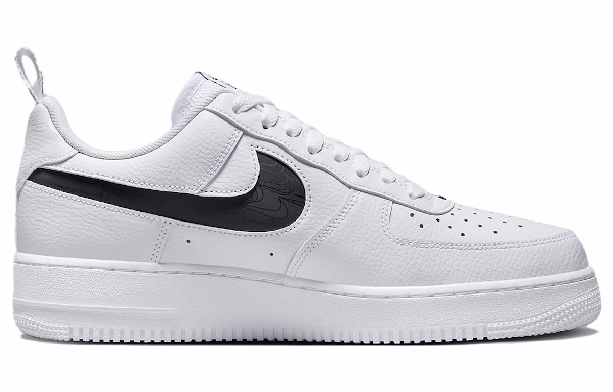Nike Air Force 1 '07 LV8 'Reflective Swoosh - White Black' FV1320-100