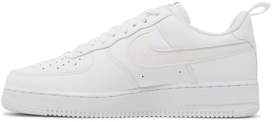 Nike air force one 2025 white blue