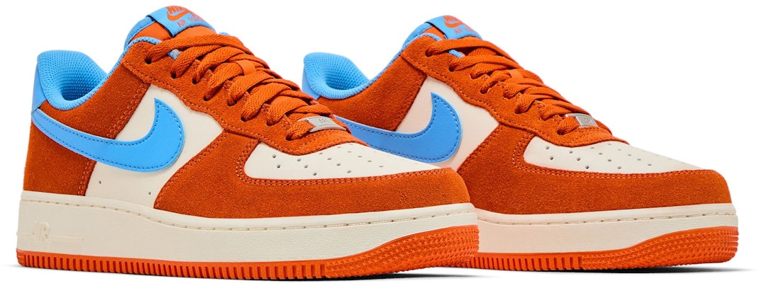 Nike Air Force 1 '07 LV8 'Oranye Safety Biru Universitas' FQ8714-800 Cheap Nike Air Force 1 '07 LV8 'Oranye Safety Biru Universitas' FQ8714-800