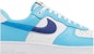 Nike Air Force 1 '07 LV8 'Split - Biru Foto Terang' DZ2522-100