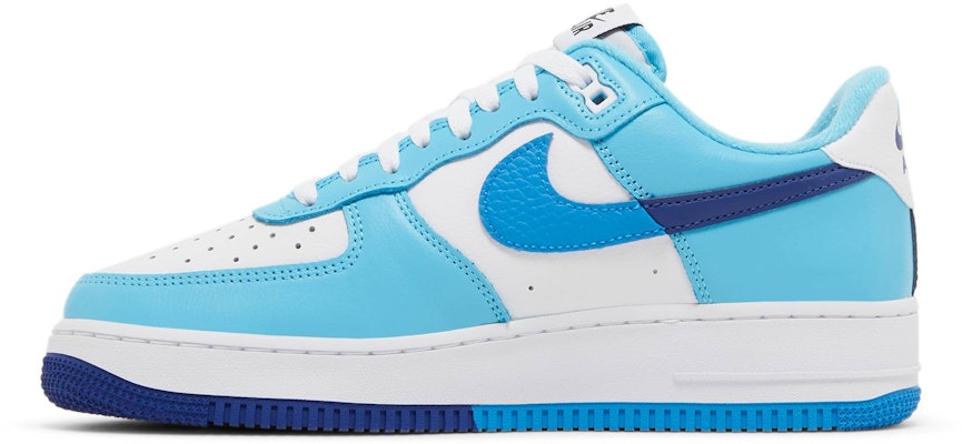 Nike Air Force 1 '07 LV8 'Split - Light Photo Blue' DZ2522-100 Lookbook Nike Air Force 1 '07 LV8 'Split - Light Photo Blue' DZ2522-100