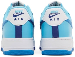 Nike Air Force 1 '07 LV8 'Split - Azul Foto Claro' DZ2522-100 Details for Nike Air Force 1 '07 LV8 'Split - Azul Foto Claro' DZ2522-100
