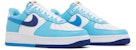 Nike Air Force 1 '07 LV8 'Split - Biru Foto Terang' DZ2522-100