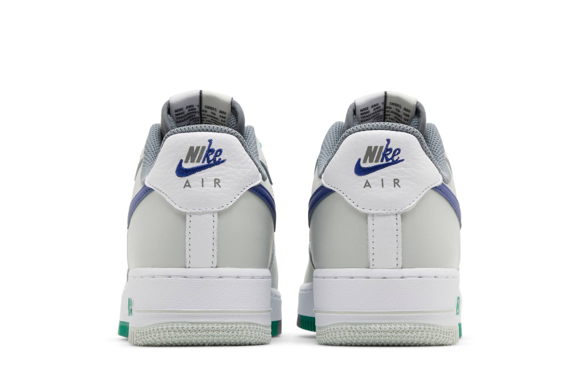Nike Air Force 1 '07 LV8 'Split - Light Silver Deep Royal' 圖 6