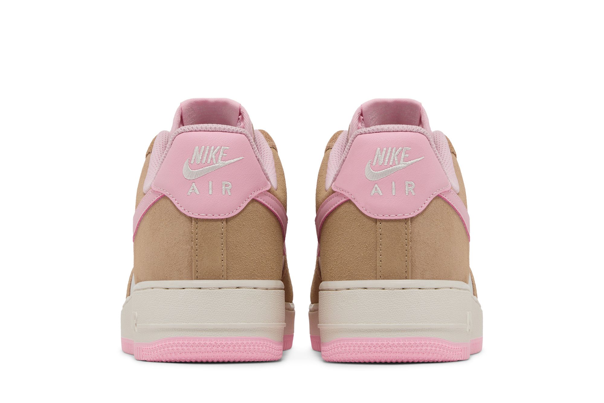 Sizing Nike Air Force 1 ''07 LV8 ''Tan Pink'' Damen Herren Sneaker FQ8714-202