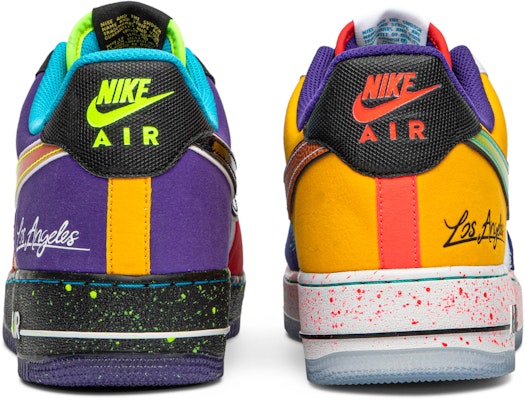 Nike Air Force 1 '07 LV8 'What The LA' CT1117-100 - Kasut Sneakers Details for Nike Air Force 1 '07 LV8 'What The LA' CT1117-100 - Kasut Sneakers