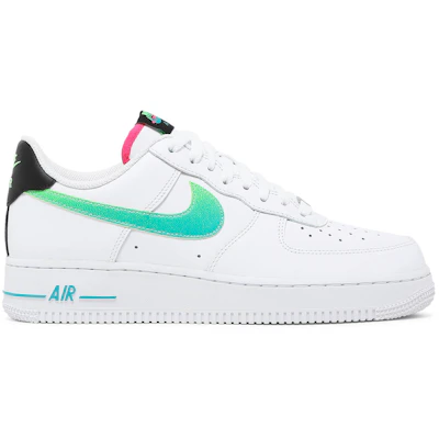 Nike Air Force 1 07 LV8 White Aquamarine DJ5148-100 Nicesnk