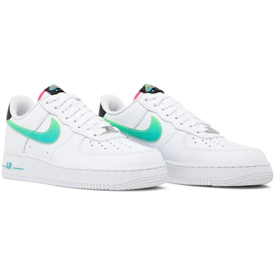 Nike Air Force 1 07 LV8 White Aquamarine DJ5148-100 Nicesnk