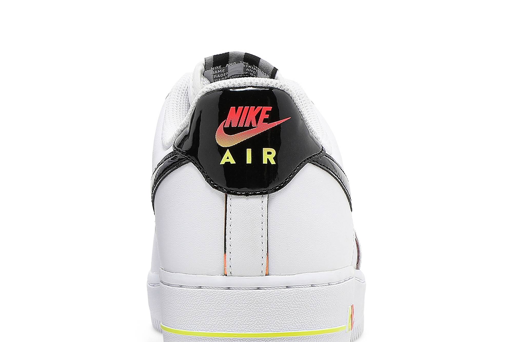 Sizing Nike Air Force 1 '07 LV8 'Putih Bright Crimson' DJ5523-100