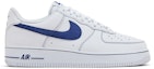 Buy Nike Air Force 1 '07 LV8 'Putih Deep Royal Jahitan Kontras' HQ2037-100