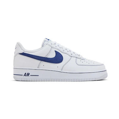Nike Air Force 1 '07 LV8 'White Deep Royal Contrast Stitch'