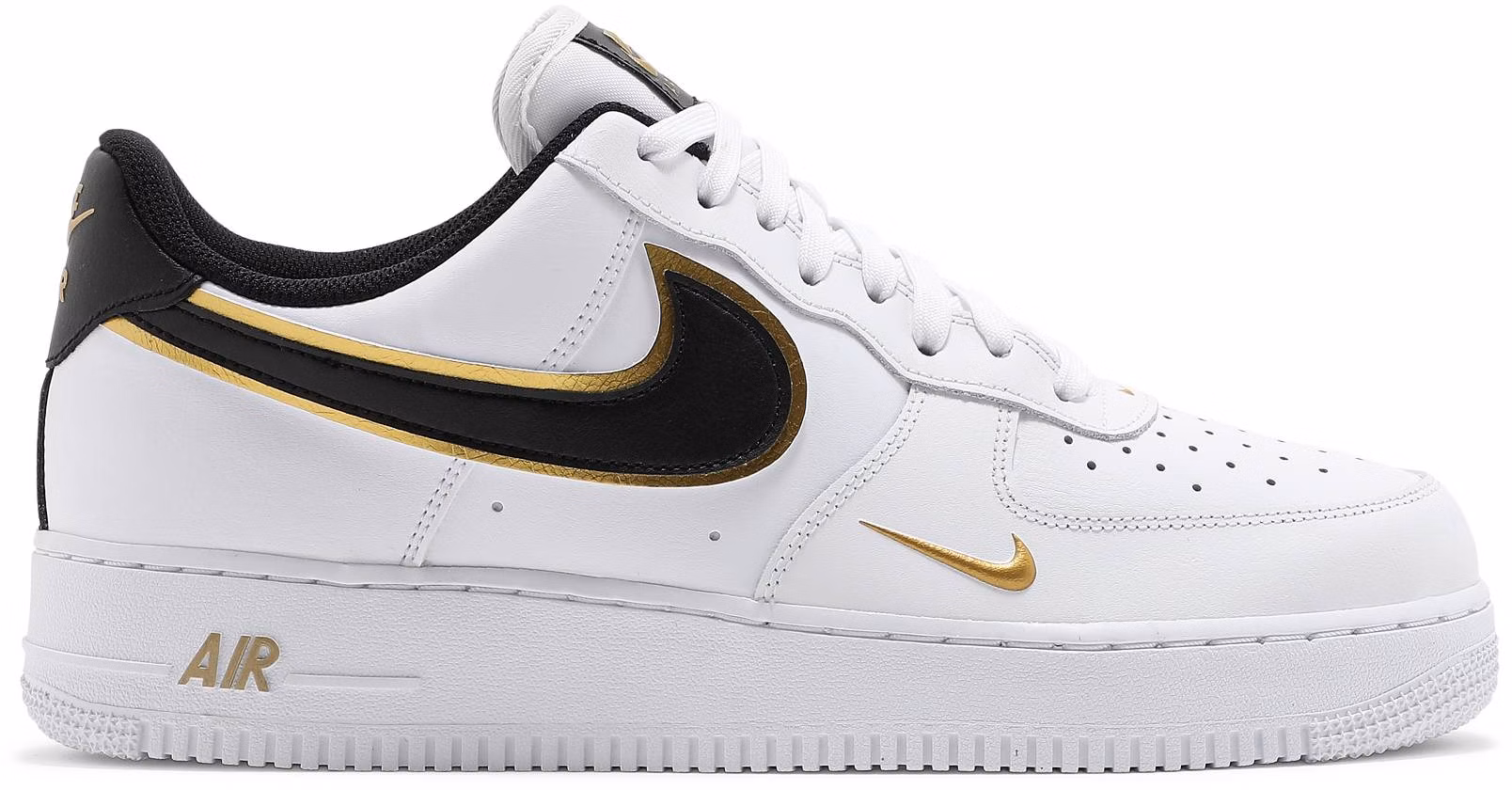 Air force 1 low 07 white metallic gold best sale