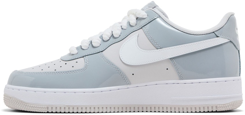 Nike Air Force 1 '07 LV8 'Wolf Grey Patent' HV9405-001 Lookbook Nike Air Force 1 '07 LV8 'Wolf Grey Patent' HV9405-001