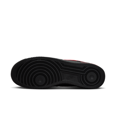 Order 나이키 에어 포스 1 ''07 LV8 올블랙/유니버시티 레드 HQ2037-005