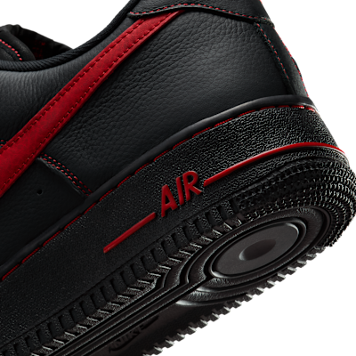 Cheap 나이키 에어 포스 1 ''07 LV8 올블랙/유니버시티 레드 HQ2037-005